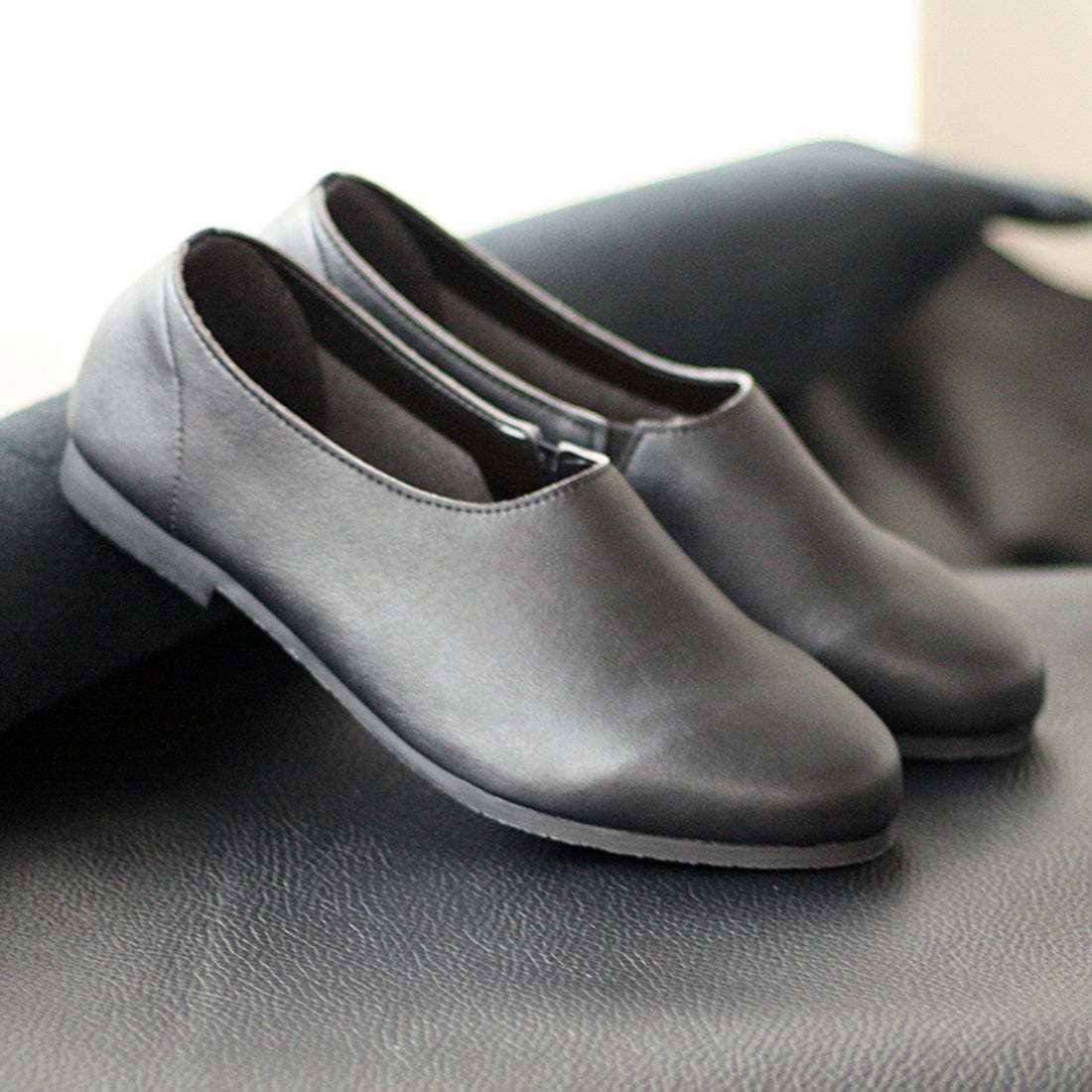 onni ELAMA Uカットバレエシューズ／ハスキー（husky Co.Ltd.）