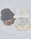 fur vucket hat/ミヌエール(minuere)