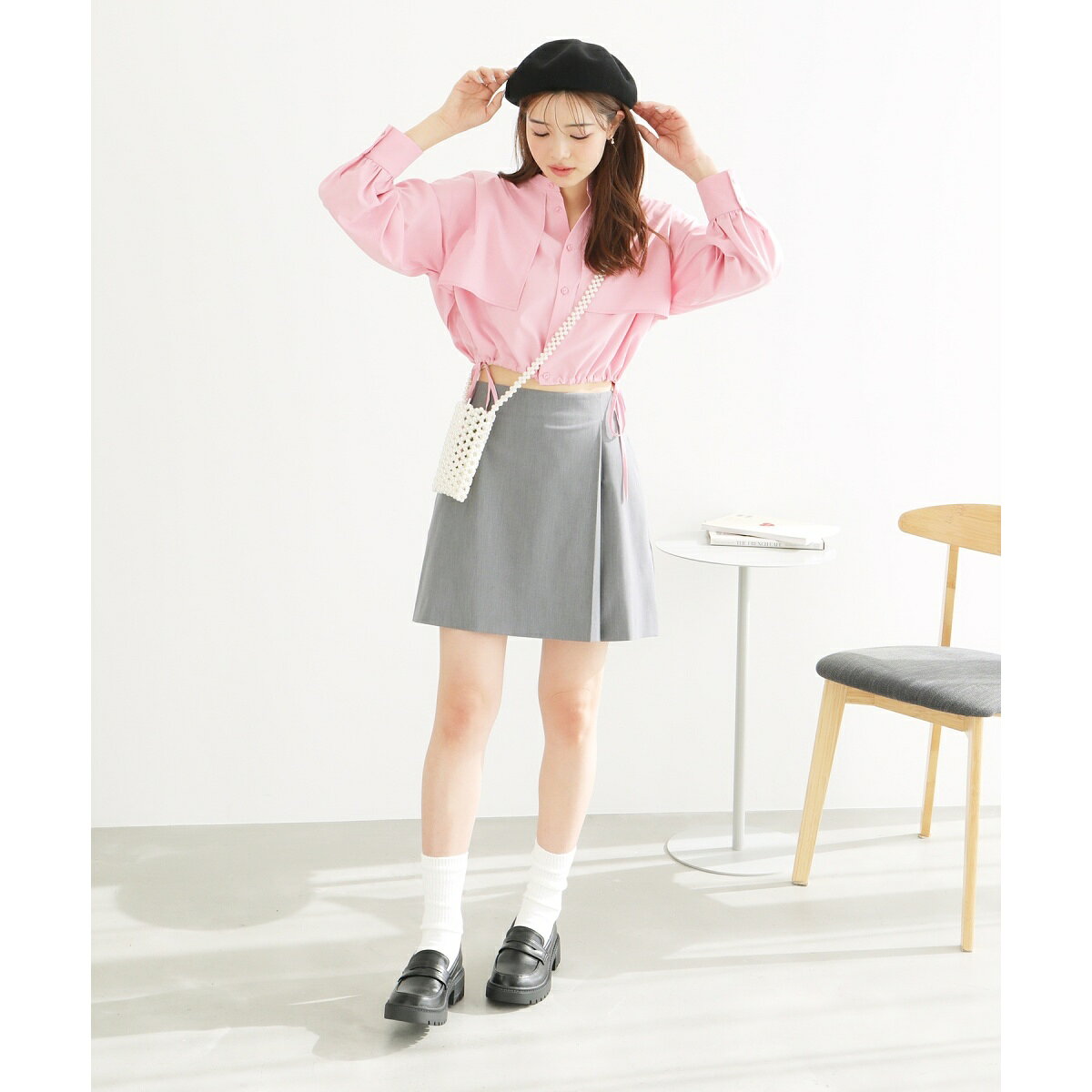 ラップ風ミニスカート／ロペピクニック（ROPE' PICNIC） 0101marui-12552128 丸井(マルイ)楽天市場店 サンプル画像2
