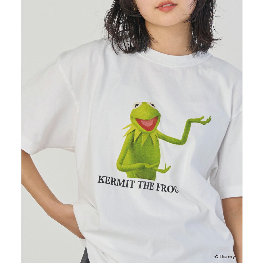 別注/Disney『THE MUPPETS』 Kermit the Frog Tee／ラビアンジェ（LAVEANGE）