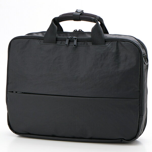 定番のスクエアデザインで機能性も抜群の持ち手収納コーデュラ3WAYバッグ／トキ（Toki）