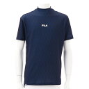 FILA　GOLF　ハンソデ　シャツ　ガラ／フィラ（FILA）