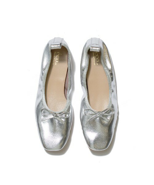 スクエアトゥ フラット バレエシューズ／エマフランシス（Emma Francis）