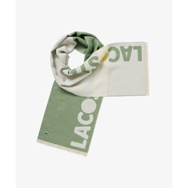 ネームジャカードコットンストール／ラコステ（LACOSTE）