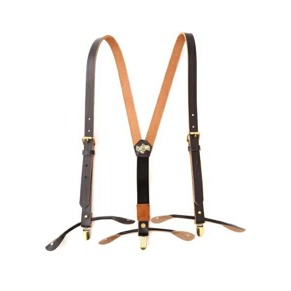 LEATHER SUSPENDER^U[TXy_[^VbgiSchottj