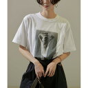 【WEB限定】【KARL BLOSSFELDT（カールブロスフェルト）】フォトTシャツ/24SS／サロン アダム エ ロペ（SALON adam et rope' ）