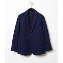 ブランドロゴ刺繍入りニットジャケット セットアップ/ミッシェルクランオム(MICHEL KLEIN HOMME)