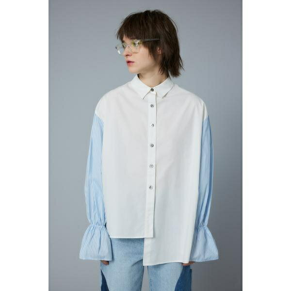 Frill asymmetry shirt^whbgTCiHeRIN.CYEj