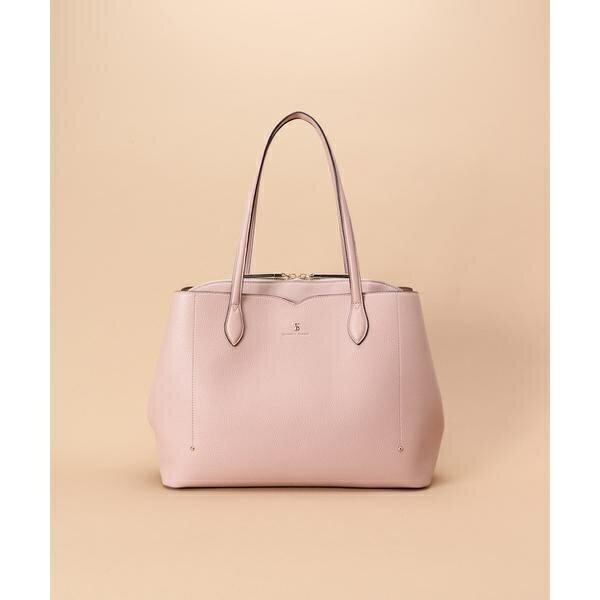 ウェーブデザインカッティングトートーバッグ／サマンサタバサ（Samantha Thavasa）