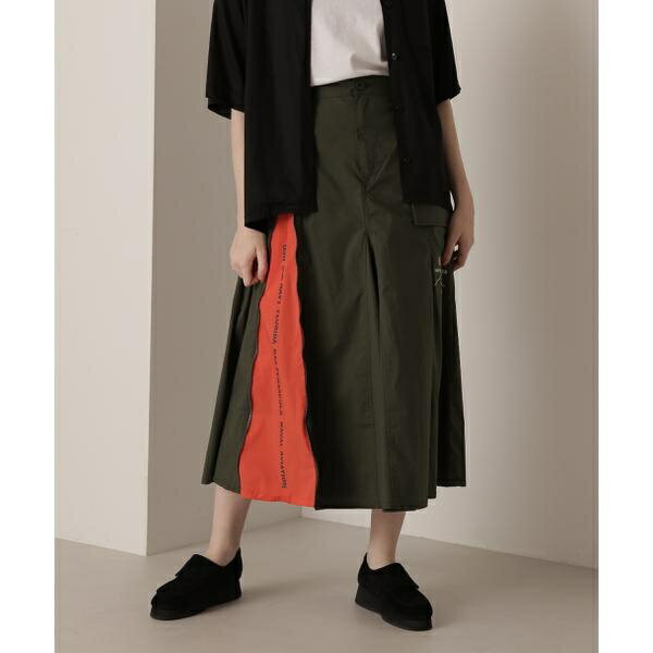 ZIPPER MILITARY SKIRT^Wbp[~^[XJ[g^ABbNXiAVIREXj