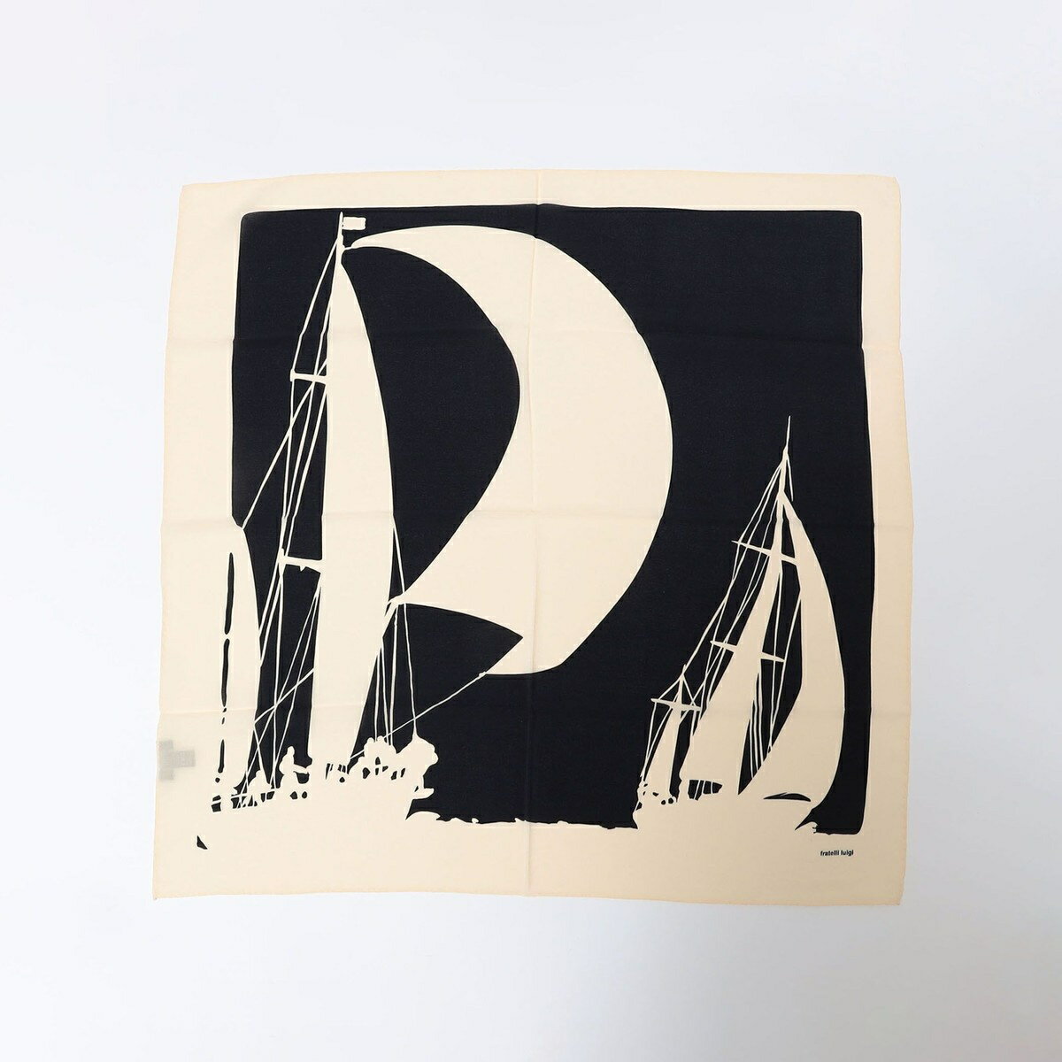 Fratelli Luigi: VOYAGE プリント シルク スカーフ／シップス（SHIPS）