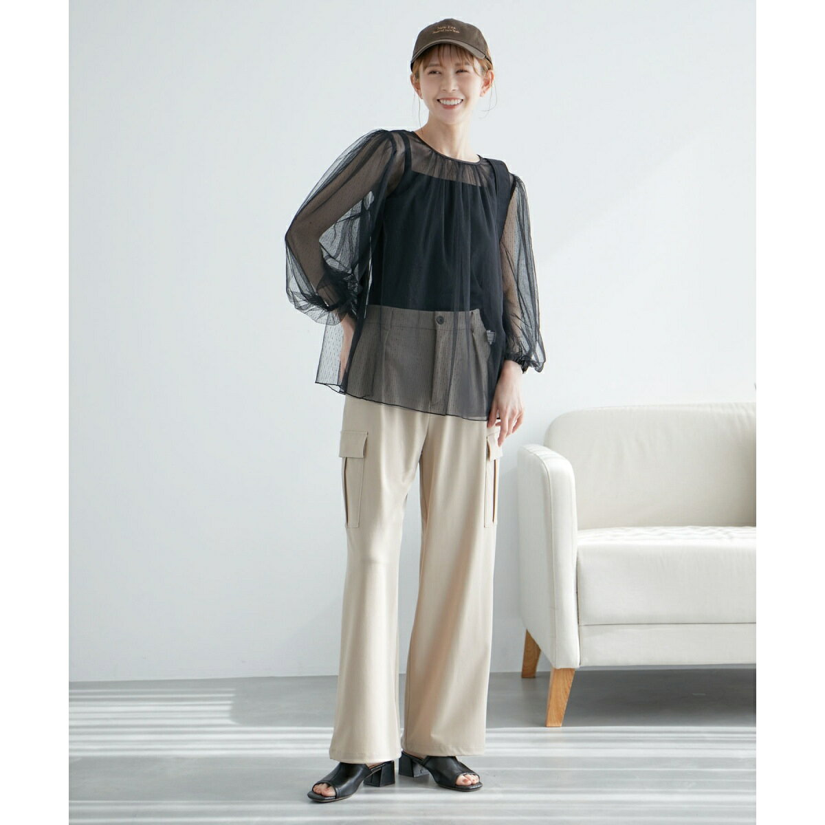 ドットシアーチュールトップス／ロペピクニック（ROPE' PICNIC） 0101marui-12563076 丸井(マルイ)楽天市場店 サンプル画像2