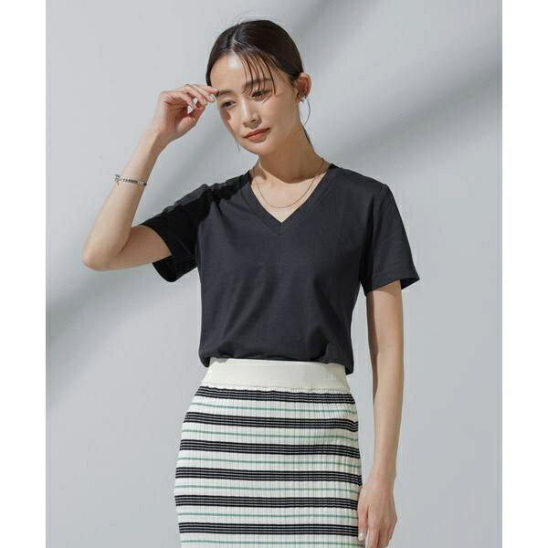 Anti Soaked(R) 汗染み防止 VネックTシャツ／ナノユニバース（NANO universe） 0101marui-12572974 丸井(マルイ)楽天市場店 サンプル画像2