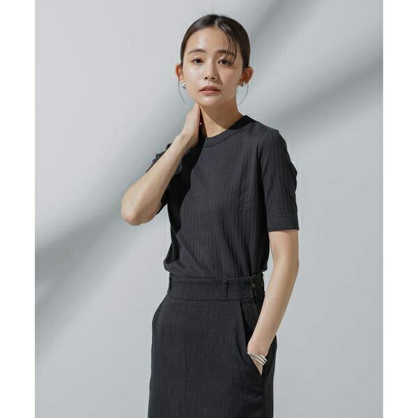 Anti Soaked(R) 汗染み防止 クルーネックリブTシャツ／ナノユニバース（NANO universe） 0101marui-12572878 丸井(マルイ)楽天市場店 サンプル画像2