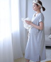 バスポンチョ ママのための湯上りバスワンピ(産前・産後) | マタニティウェア・授乳服/犬印マタニティ&ベビー(inujirushimaternity&baby)(4)