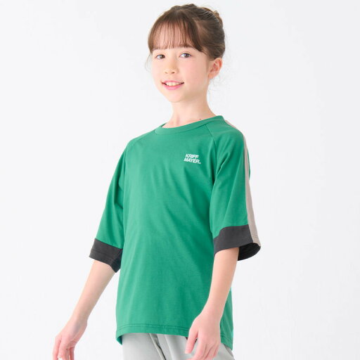 【残りわずか】袖切替 ラグラン 6分袖 Tシャツ/クリフメイヤー(KRIFF MAYER) 【残りわずか】袖切替 ラグラン 6分袖 Tシャツ/クリフメイヤー(KRIFF MAYER)