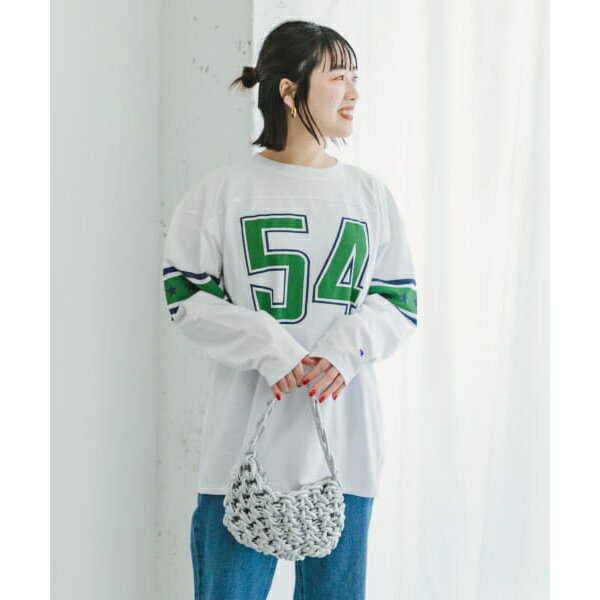 Champion@LONG-SLEEVE FOOTBALL T-SHIRTS^ACeY A[oT[`iITEMS URBAN RESEARCHj