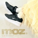 【24春夏新作】moz 厚底 ワンポイントロゴ スニーカー/モズ(moz)