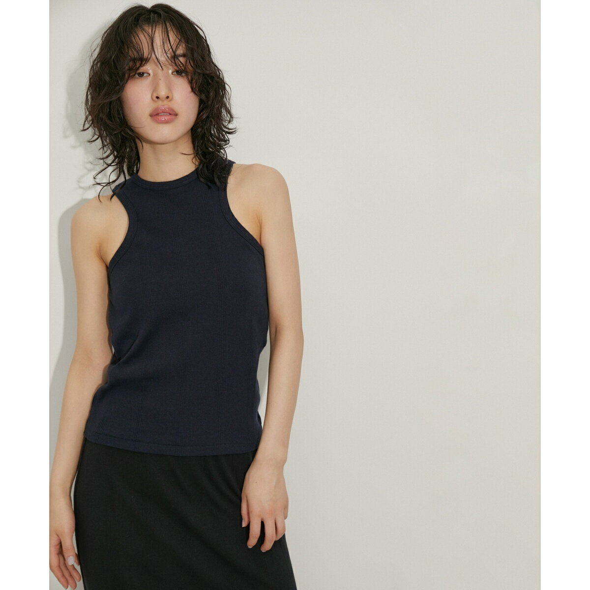 Miller for ADAM ET ROPE 別注Cup付アメリカンスリーブタンクトップ／アダムエロペ（ADAM ET ROPE'）