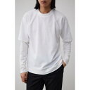 梨地レイヤードロングT/アズールバイマウジー(AZUL BY MOUSSY)(4)