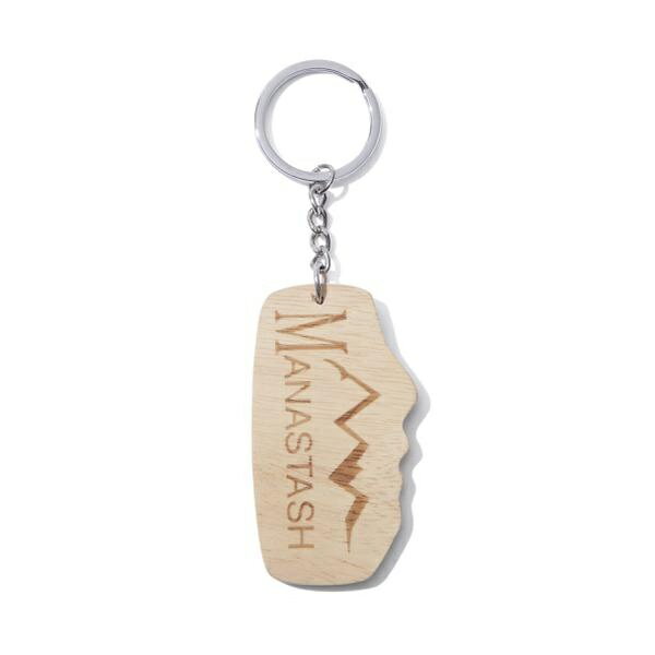 MANASTASH^}iX^bV^WOOD KEYCHAIN^EbhL[`F[^}iX^bViManastashj