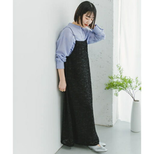 フェザーフリンジキャミワンピース/アイテムズ アーバンリサーチ(ITEMS URBAN RESEARCH) フェザーフリンジキャミワンピース/アイテムズ アーバンリサーチ(ITEMS URBAN RESEARCH)