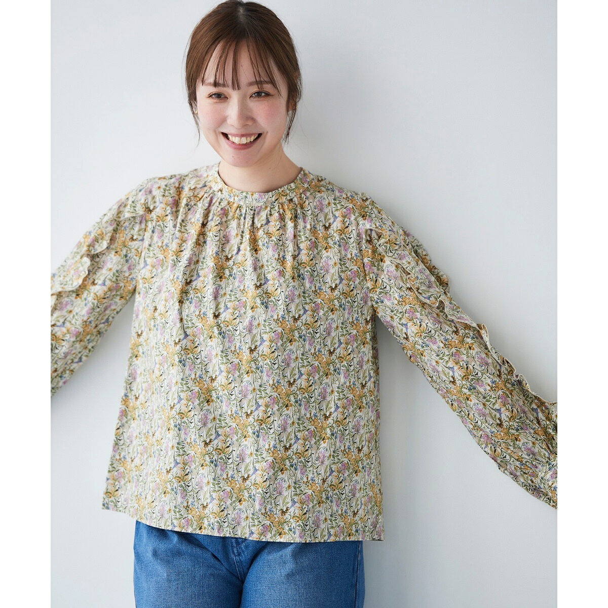 楽天市場】Perle Peche ペルルペッシュ ブラウスの通販
