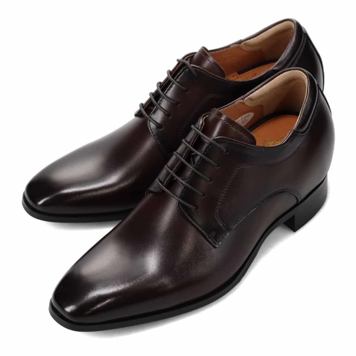 BEE CLASSIC　外羽根プレーントゥ・スタイルアップシューズ（ヒールアップ7cm）／マドラス（madras）