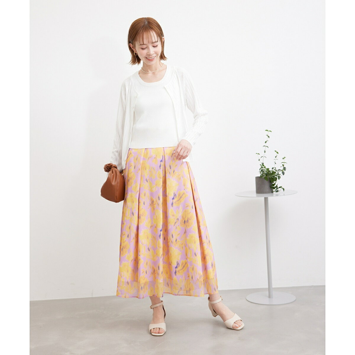 ハイウエスト花柄スカート／ロペピクニック（ROPE' PICNIC） 0101marui-12580053 丸井(マルイ)楽天市場店 サンプル画像2
