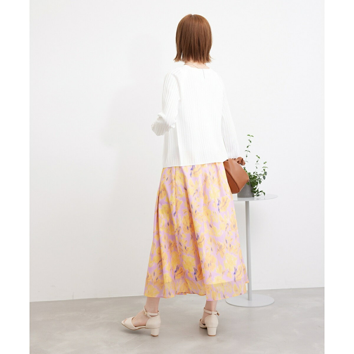 ハイウエスト花柄スカート／ロペピクニック（ROPE' PICNIC） 0101marui-12580053 丸井(マルイ)楽天市場店 サンプル画像3