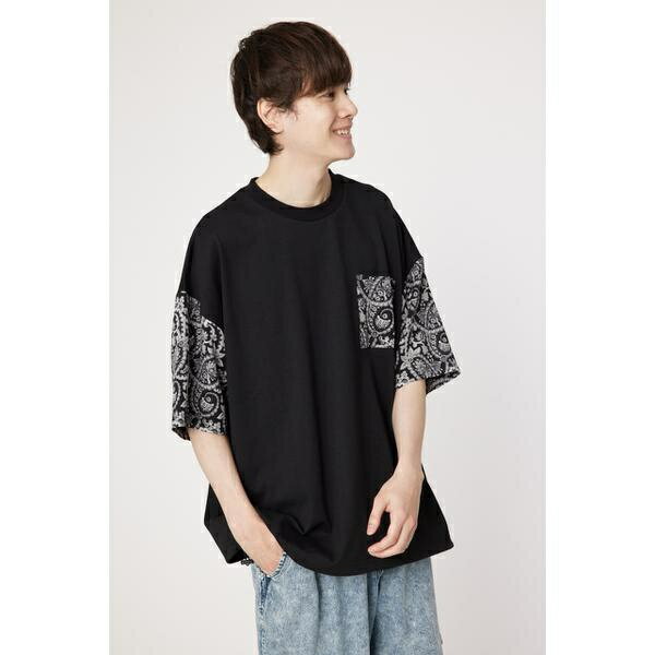 パターンミックスTシャツ／ロデオクラウンズ ワイドボウル（RODEO CROWNS WIDE BOWL）