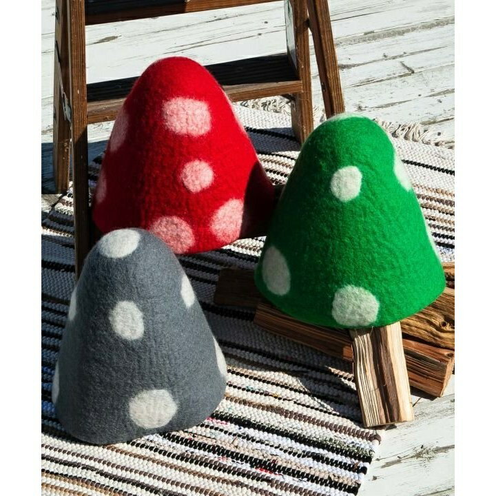 【チャイハネ】【サウナハット】ドットフェルトHAT／チャイハネ（CAYHANE）