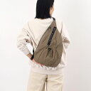 COOCO(クーコ)クーコ COOCO NEWロゴテープxシワナイロンボディバッグ/A4対応/クーコ(cooco)
