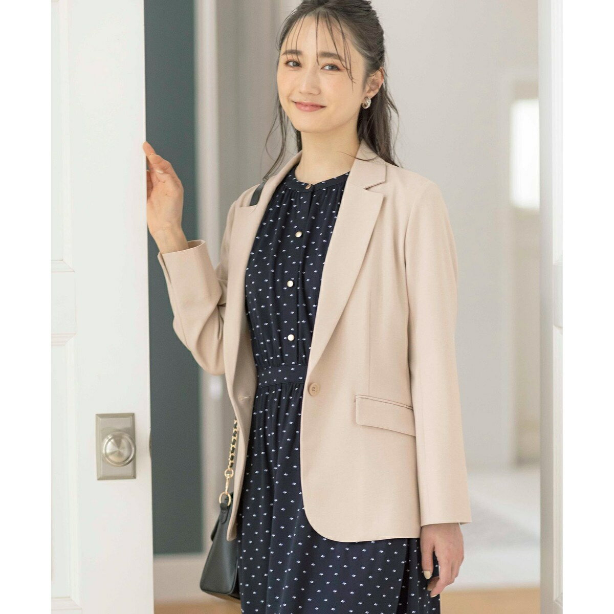 【UVカット / 接触冷感 / 吸水速乾】スマートビューティストレッチ テーラードジャケット／エニィスィス（any SiS）