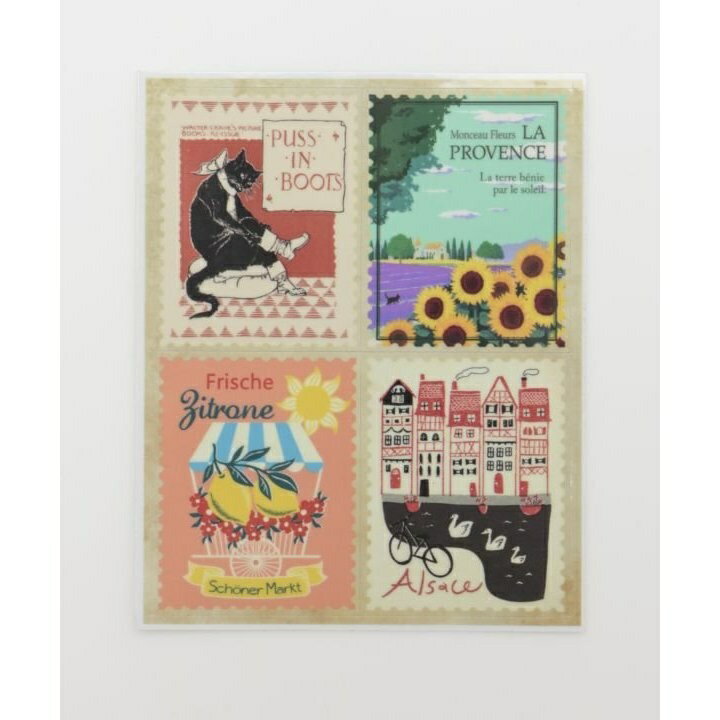 【欧州航路】トリップ4ステッカー／欧州航路（oushukouro）