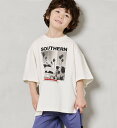 【COTTON from U.S.A】ビックシルエットフォトプリントTシャツ（80～150cm）／マーキーズ（MARKEY 039 S）