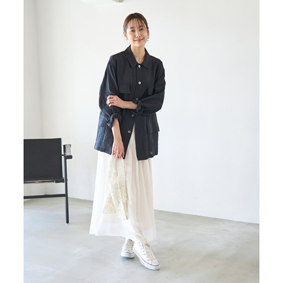 ミリタリーシアーライトジャケット／ロペピクニック（ROPE' PICNIC） 0101marui-12585246 丸井(マルイ)楽天市場店 サンプル画像2