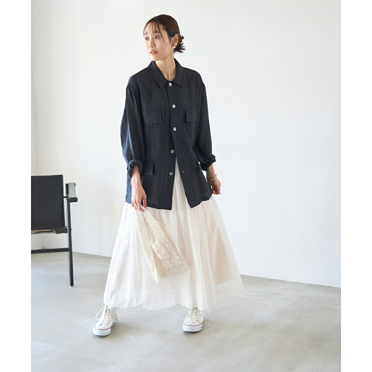 ミリタリーシアーライトジャケット／ロペピクニック（ROPE' PICNIC） 0101marui-12585246 丸井(マルイ)楽天市場店 サンプル画像3