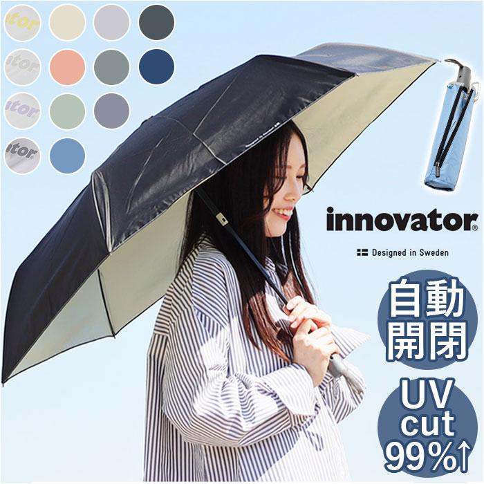 innovator イノベーター 晴雨兼用自動開閉ミニ傘 55cm/バックヤードファミリー(BACKYARD FAMILY)