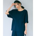 【洗える】ストレッチジョーゼット レイヤー カットソー/23区(23KU)(4)