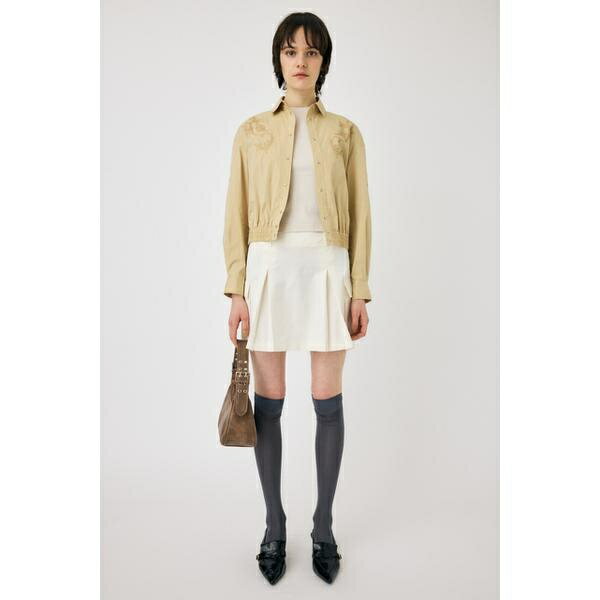 MILITARY PLEATS スカート／マウジー（MOUSSY）