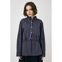 [型番：010HSS30-0370]【LAYERED SHIRT】クラシカルなストライプ柄のシャツ。裾が絞れるデザインのクロップド丈のシャツと同素材のキャミがSETになっており、どちらを上に重ねても◎単品でも着回すことができ、それぞれの着こなしを楽しんでいただけます。■透け感：なし■光沢感：なし■伸縮性：なし■裏地：なし■カラー：WHT、BRN、BEGFREE：着丈:44.7||バスト:120||肩幅:46||（裄丈）:82||裾まわり:120||その他:＜キャミソール＞着丈72/バスト82.4裾まわり115.4※(　)で表記されている数字はヌードサイズです。ヌードサイズとは衣服を身につけない身体のサイズです。お客様ご自身の身体サイズと比較してお選びください。 ■素材： ＜シャツ＞(本体)コットン:100(ヨーク裏)コットン:100＜キャミソール＞コットン:100 ■お手入： &nbsp;&nbsp;&gt;&gt;商品のお取り扱い方法 ■原産国： 中国LAYERED シャツ／マウジー（MOUSSY）WHTBRNBEG画面上と実物では、多少色具合が異なって見える場合がございます。