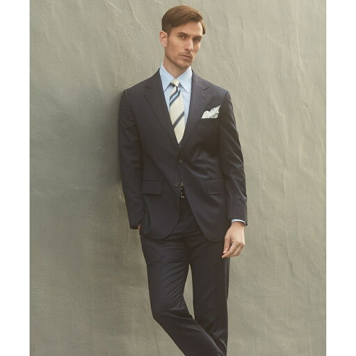 【Ermenegildo Zegna】TRAVELLER スーツ(ネイビーストライプ)/五大陸(gotairiku) 【Ermenegildo Zegna】TRAVELLER スーツ(ネイビーストライプ)/五大陸(gotairiku)