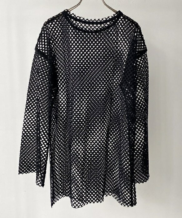 パイピングメッシュロンT／アズノゥアズピンキー（AS KNOW AS PINKY）