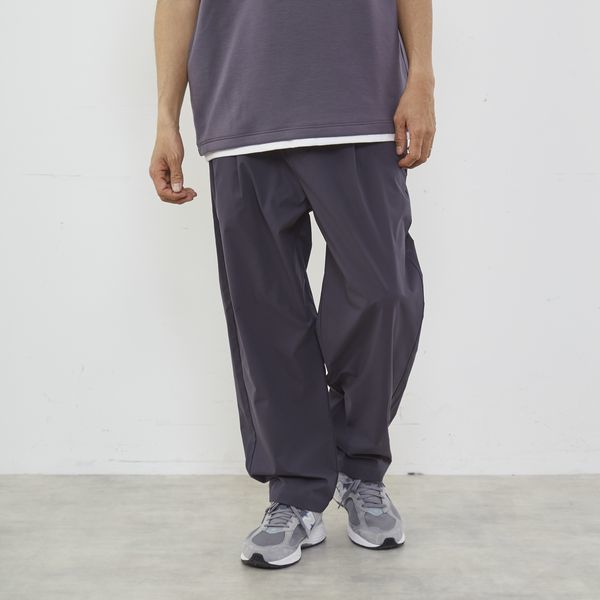 クールエアストレッチワイドイージーパンツ／メンズメルローズ（MEN'S MELROSE）