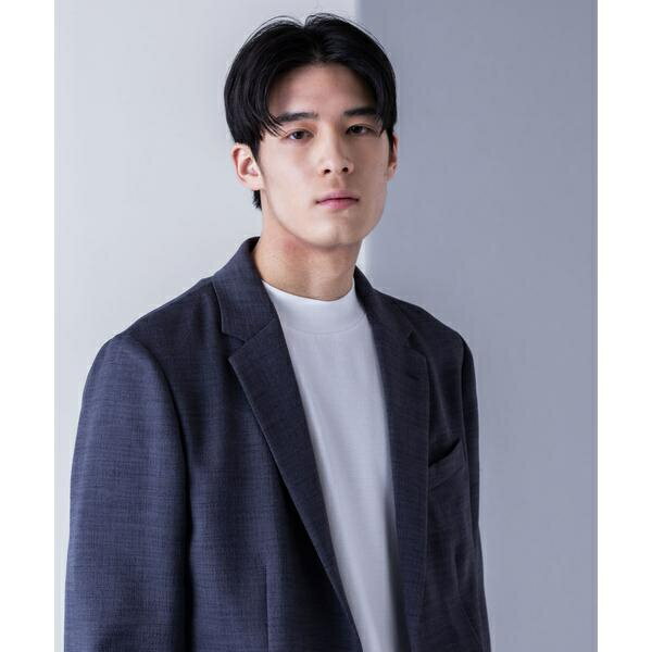 「N JACKET」Reflax(R)スラブツイルストレッチジャケット（セットアップ可）／ナノユニバース（NANO universe）