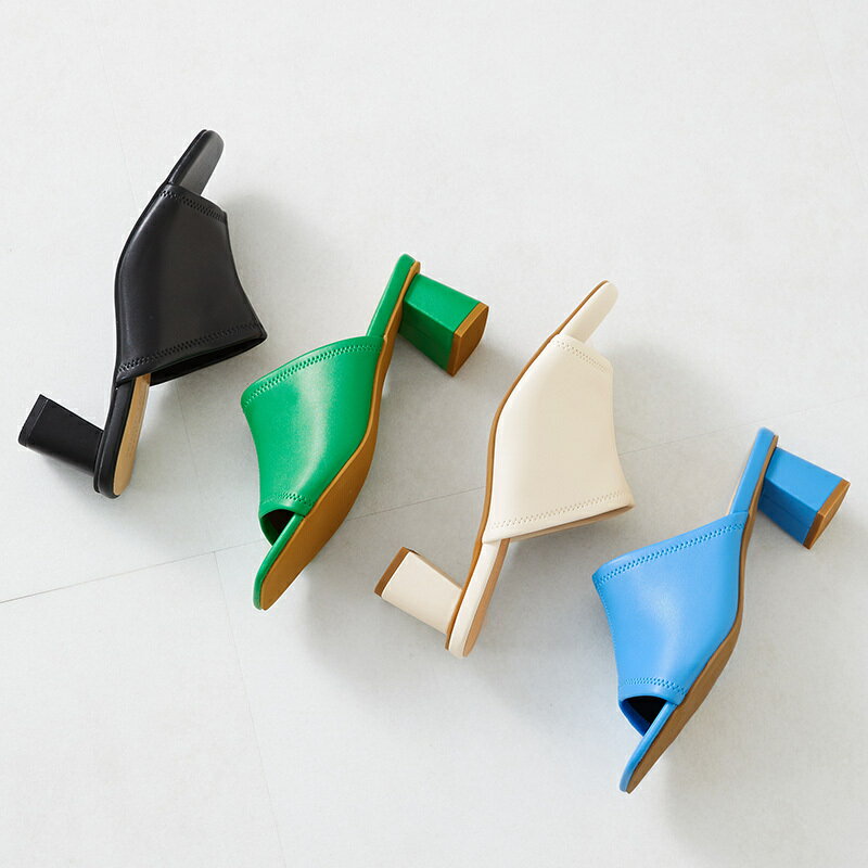 ヒールミュールサンダル/31280