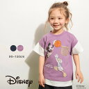 【Disney/ディズニー】スポーツグラフィック重ね着風半袖Tシャツ/ブランシェス(branshes)