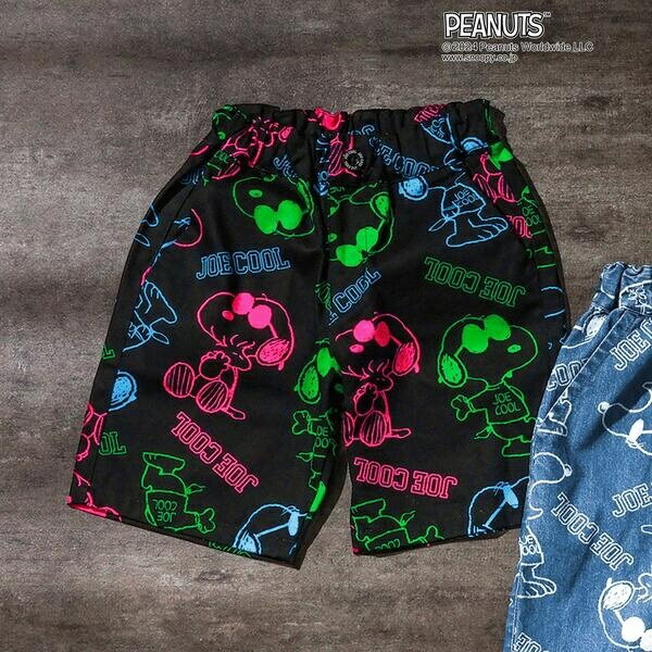 PEANUTS【JOE COOL】総柄パンツ 5分丈／ブリーズ（BREEZE）のサムネイル