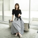【24春夏新作】ギャザーフレアロングスカート/MM427209/ミッシュマッシュ(MISCH MASCH)